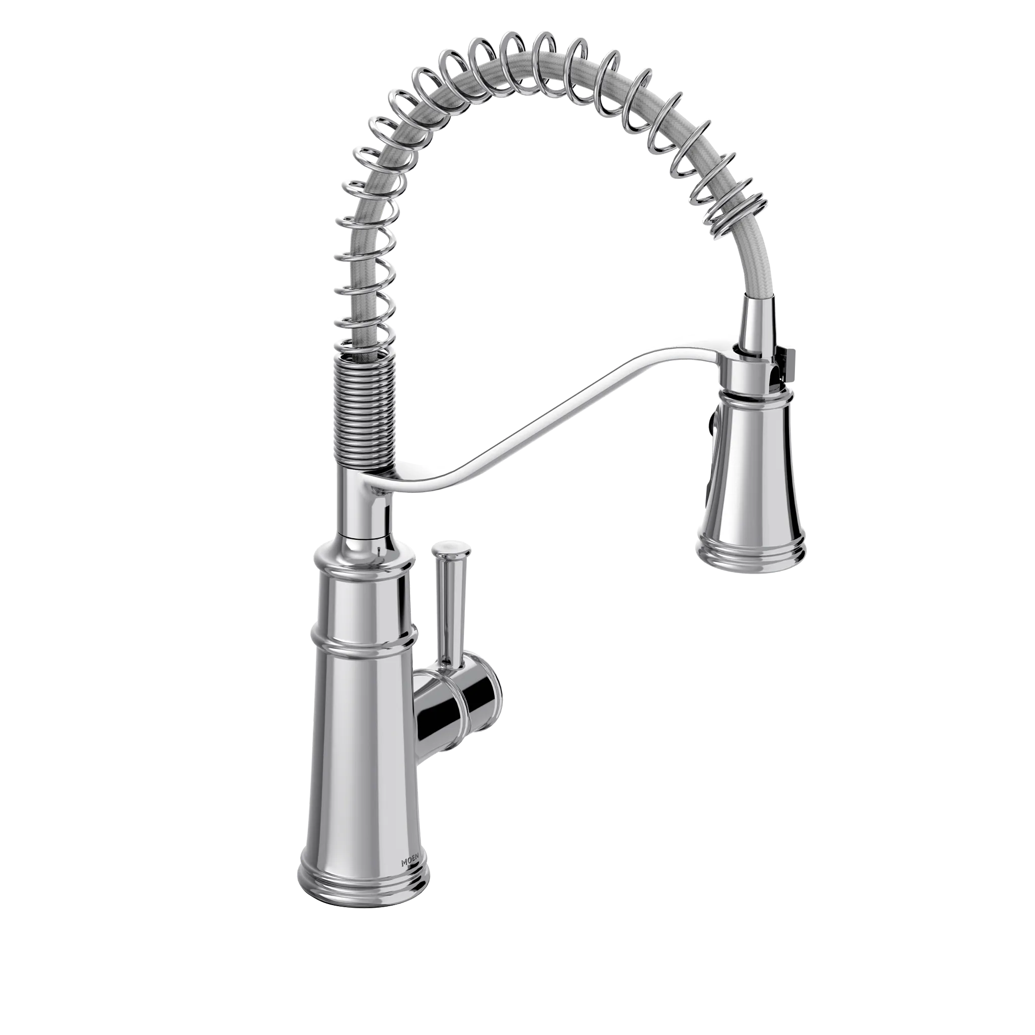 MOEN 5927 Belfield One-Handle Pre-Rinse Spring Pulldown Kitchen Faucet - Chrome