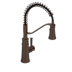 MOEN 5927ORB Belfield One-Handle Pre-Rinse Spring Pulldown Kitchen Faucet - Oil Rubbed Bronze