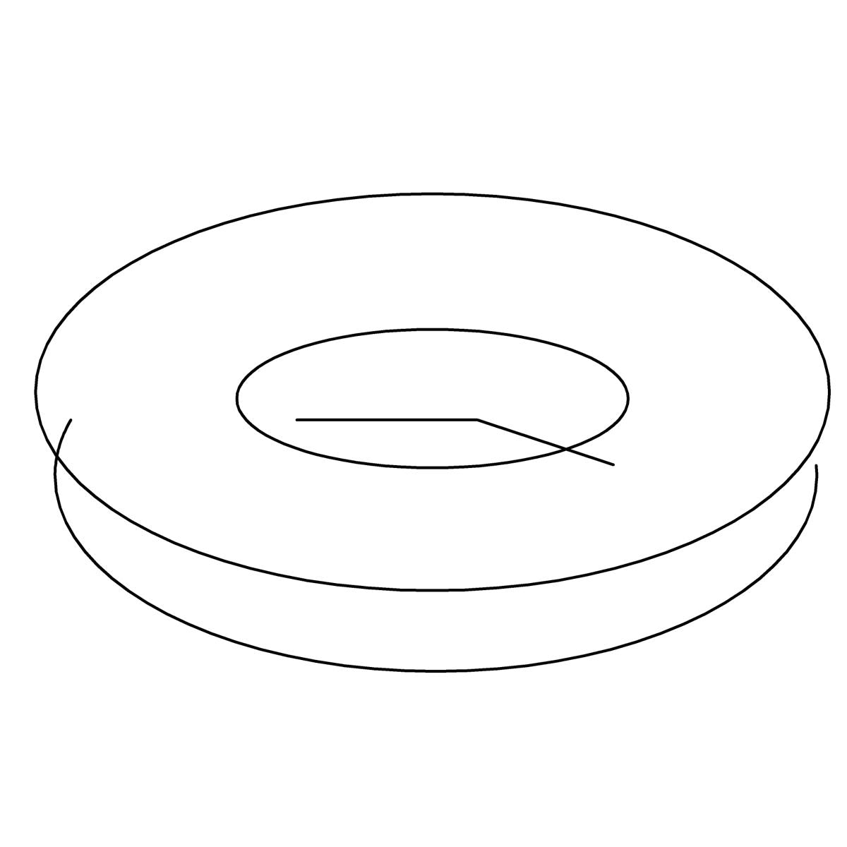 KOHLER Washer, .203Id X .734Od, K-59391