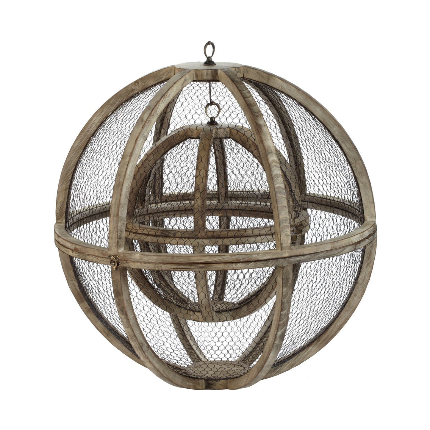 ELK STUDIO 594017 Wire Atlas Orb - Set of 2