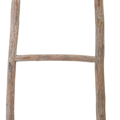 ELK STUDIO 594038 Lydia Wood Ladder - Small Bleached