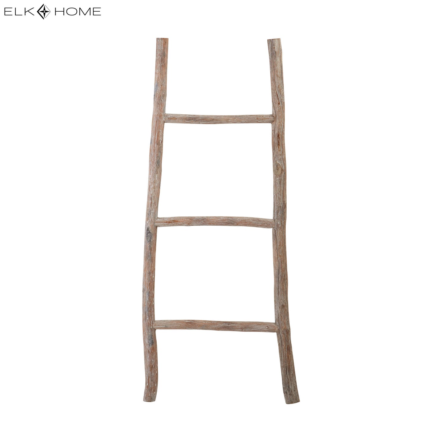 ELK STUDIO 594038 Lydia Wood Ladder - Small Bleached