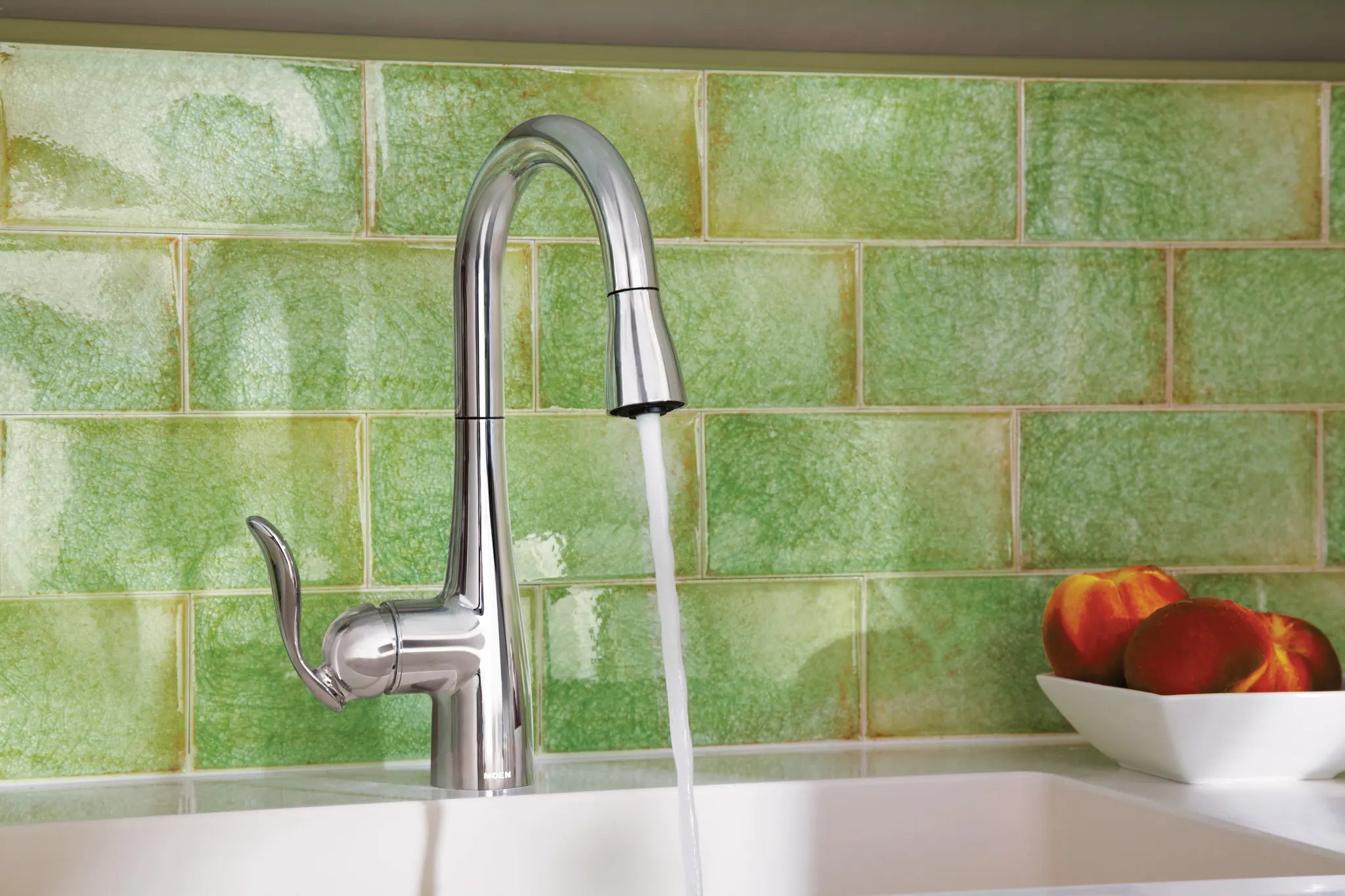 MOEN 5995 Arbor One-Handle Pulldown Bar Faucet - Chrome
