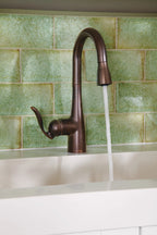 MOEN 5995ORB Arbor One-Handle Pulldown Bar Faucet - Oil Rubbed Bronze