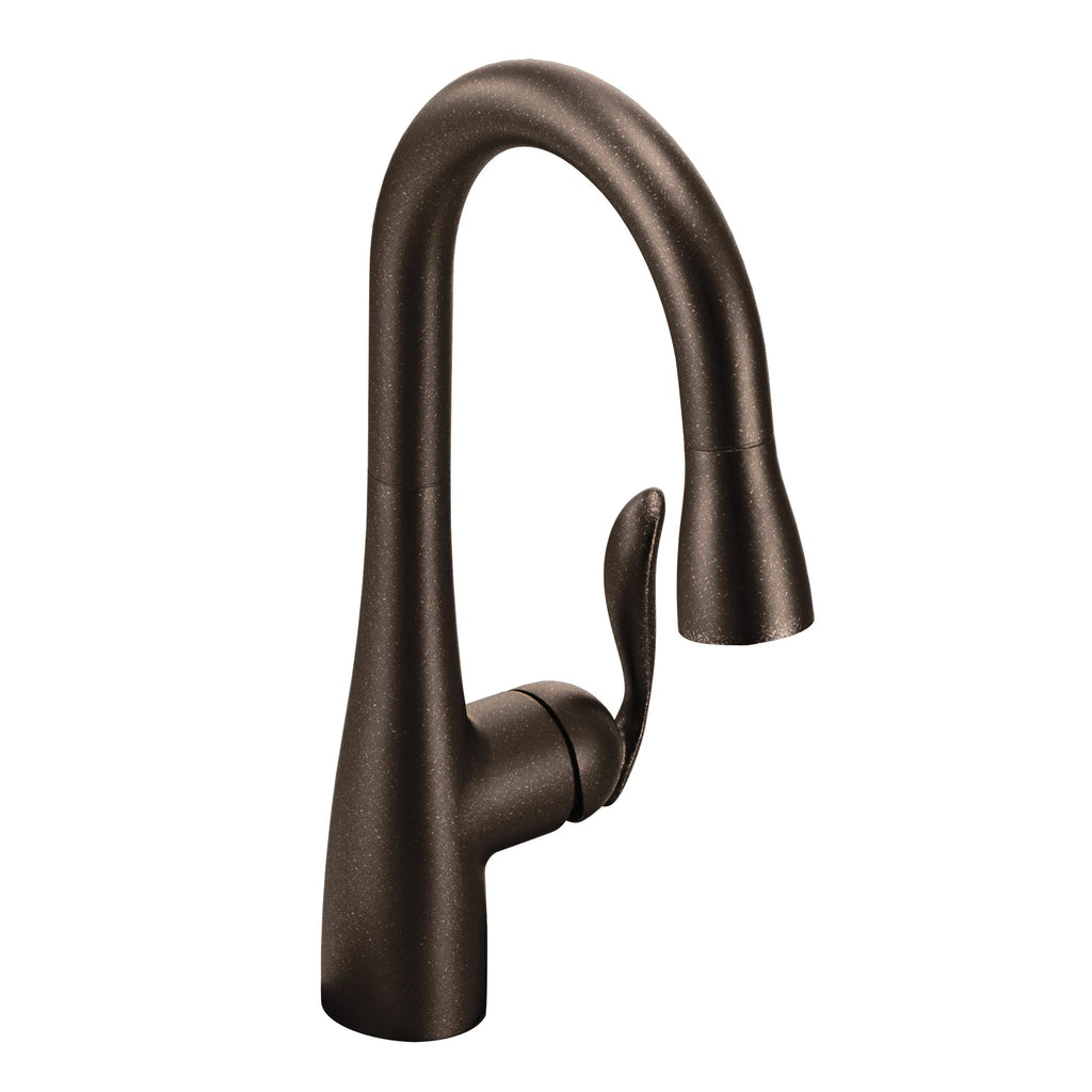 MOEN 5995ORB Arbor One-Handle Pulldown Bar Faucet - Oil Rubbed Bronze