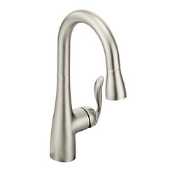 MOEN 5995SRS Arbor  One-Handle Pulldown Bar Faucet In Spot Resist Stainless