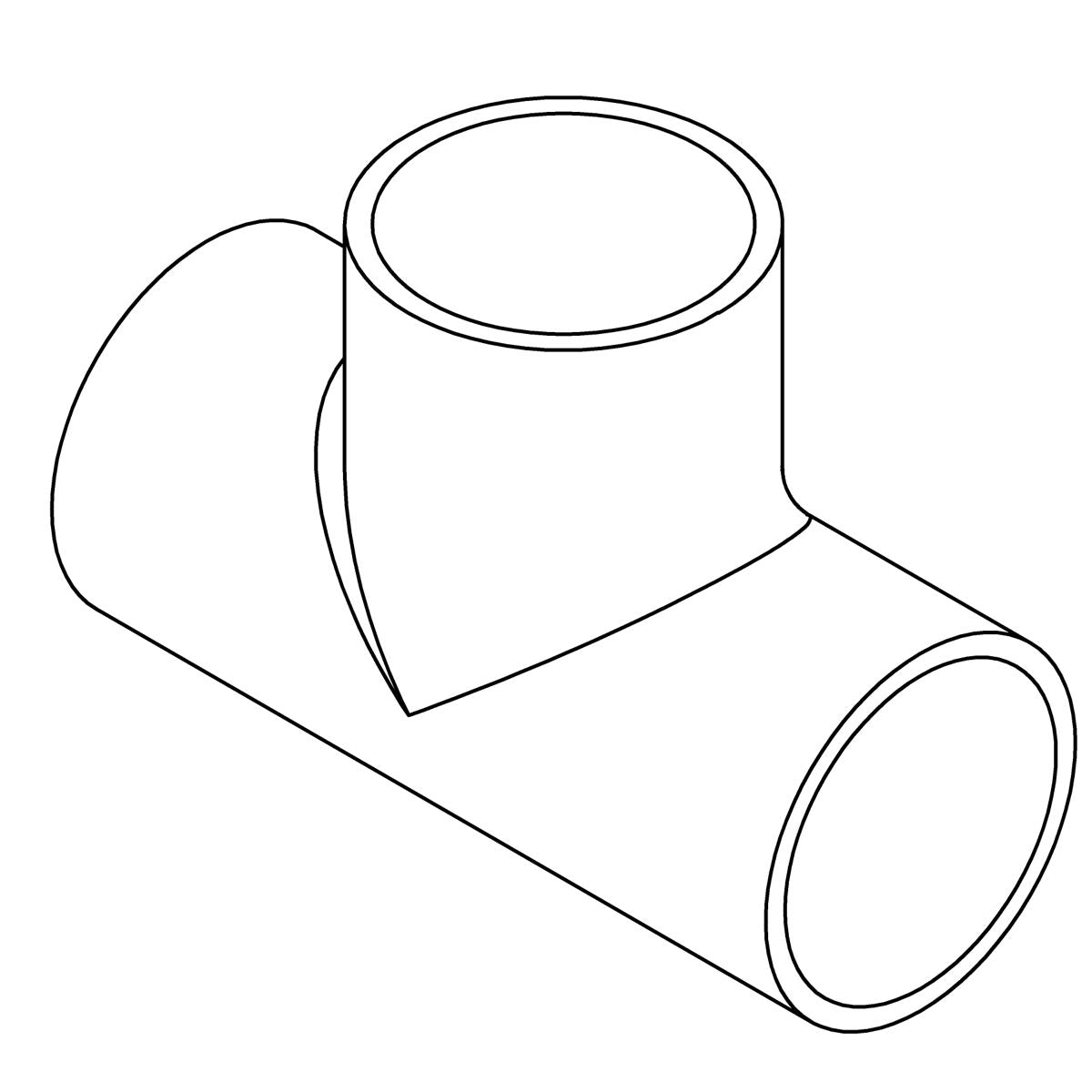 KOHLER K-60018 Tee 1/2"