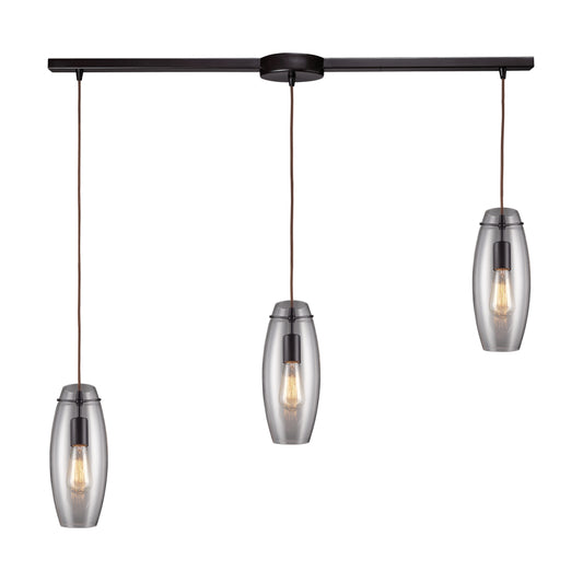 ELK SHOWROOM 60044-3L Menlow Park 36'' Wide 3-Light Multi Pendant - Oiled Bronze