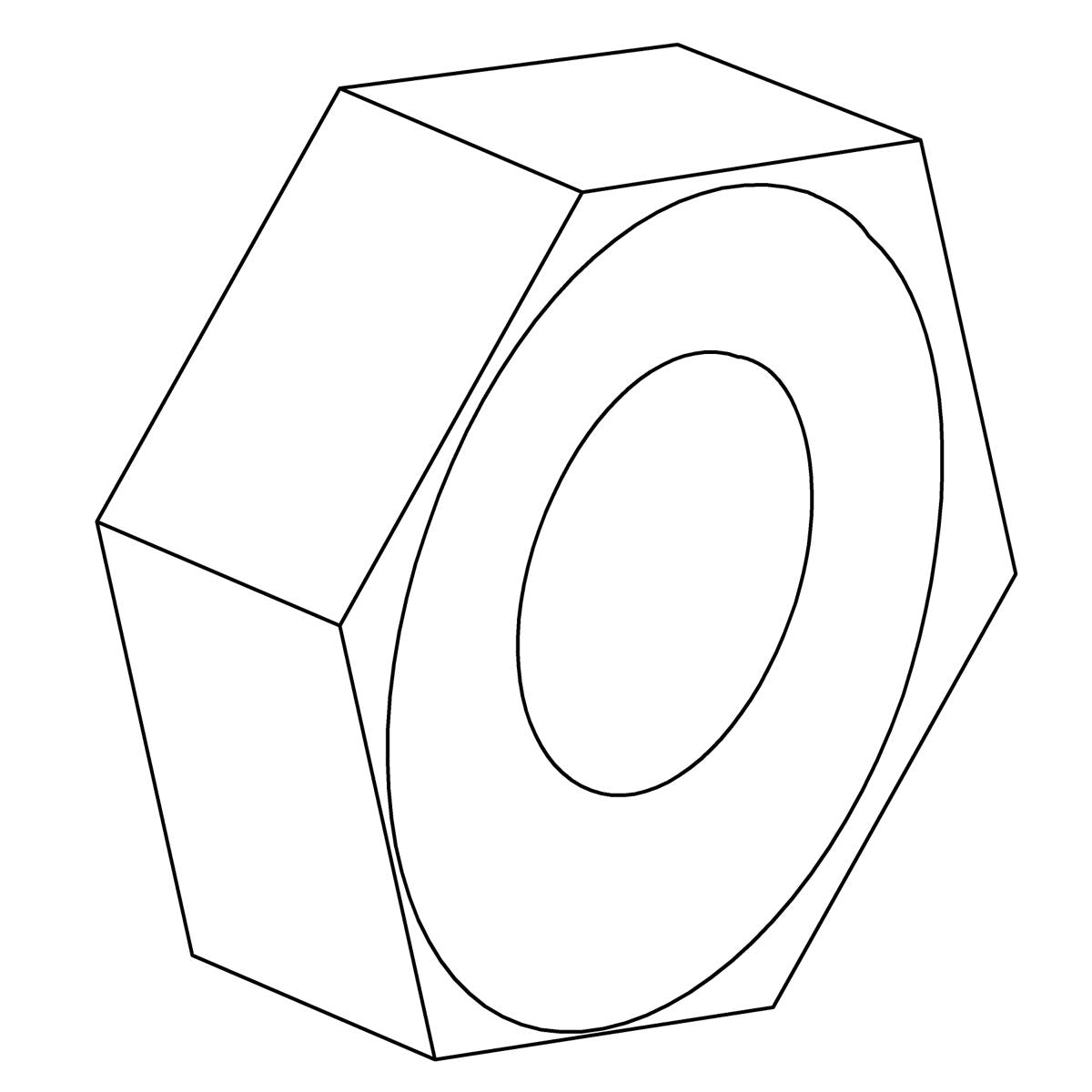 KOHLER Nut, .375-16Unc-2B, K-60044