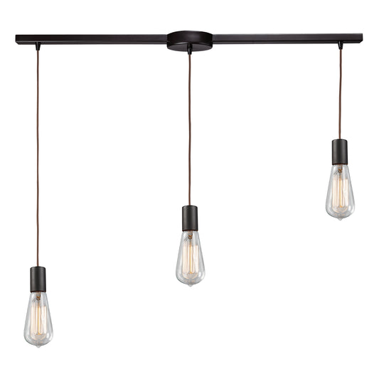 ELK SHOWROOM 60046-3L Menlow Park 36'' Wide 3-Light Multi Pendant - Oiled Bronze