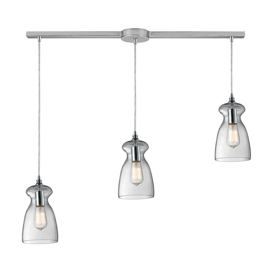 ELK SHOWROOM 60053-3L Menlow Park 5'' Wide 3-Light Multi Pendant - Polished Chrome