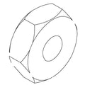 KOHLER Nut, 8-32Unc-2B, K-60129
