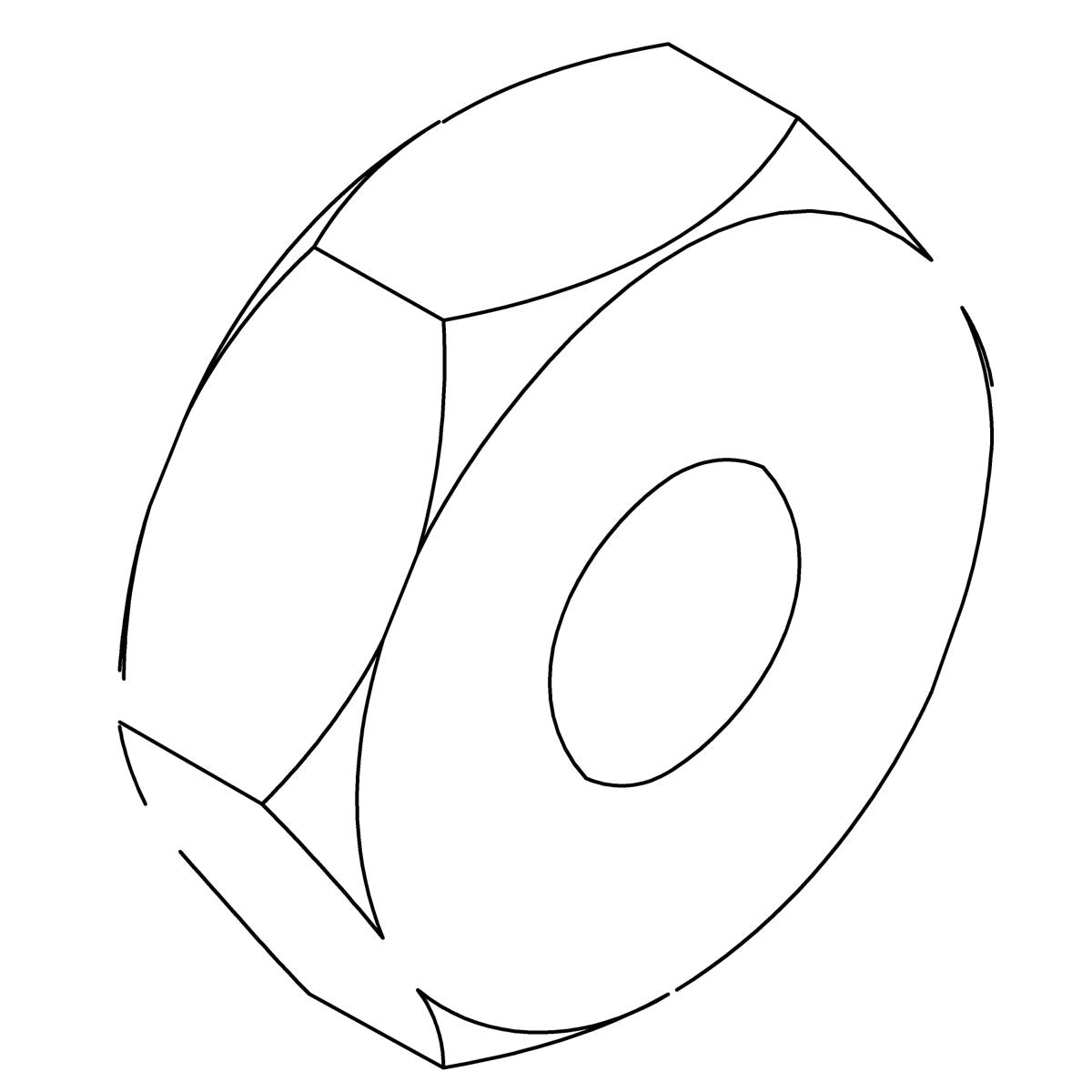 KOHLER Nut, 8-32Unc-2B, K-60129