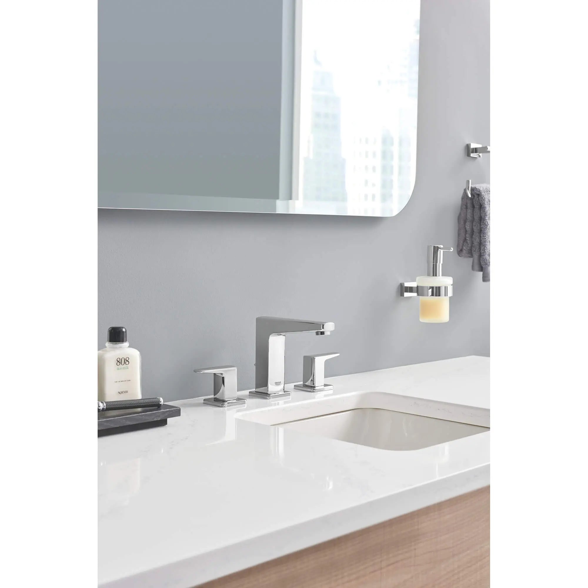 GROHE 20583000 Tallinn 8" widespread two-handle bathroom faucet, 1.2 GPM - Chrome