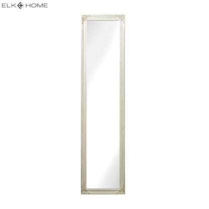 MARKETPLACE 6100-015 Masalia Floor Mirror - Antique White