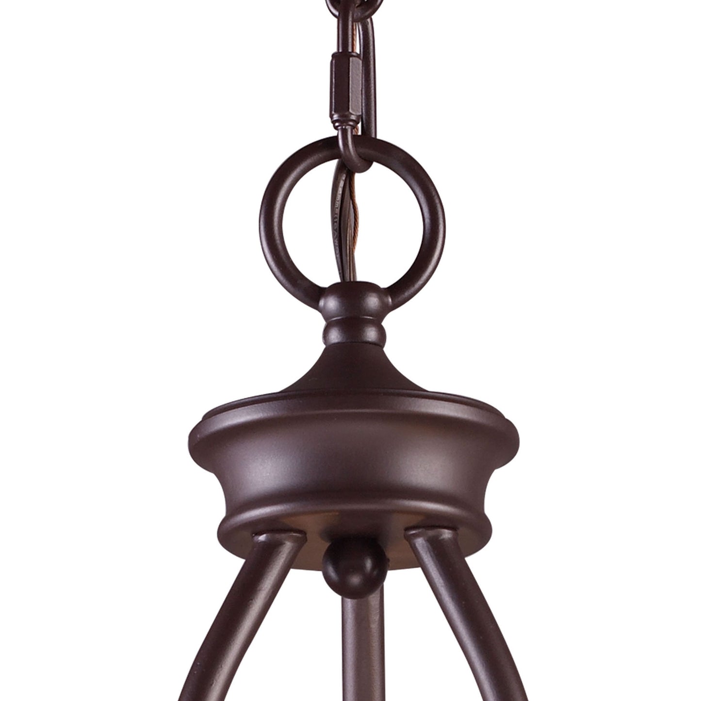 ELK SHOWROOM 61031-3 Medford 14'' Wide 3-Light Chandelier - Oiled Bronze