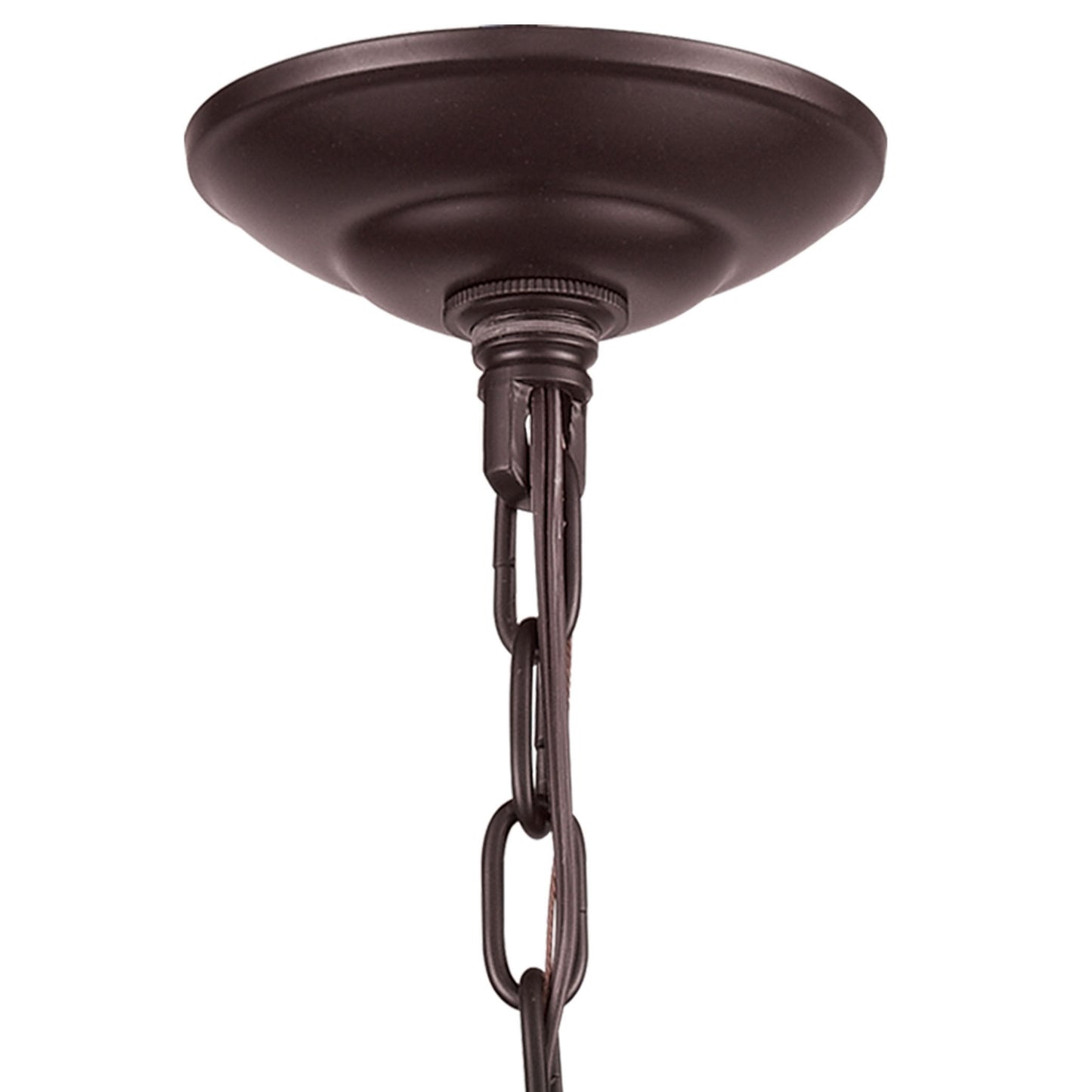 ELK SHOWROOM 61031-3 Medford 14'' Wide 3-Light Chandelier - Oiled Bronze