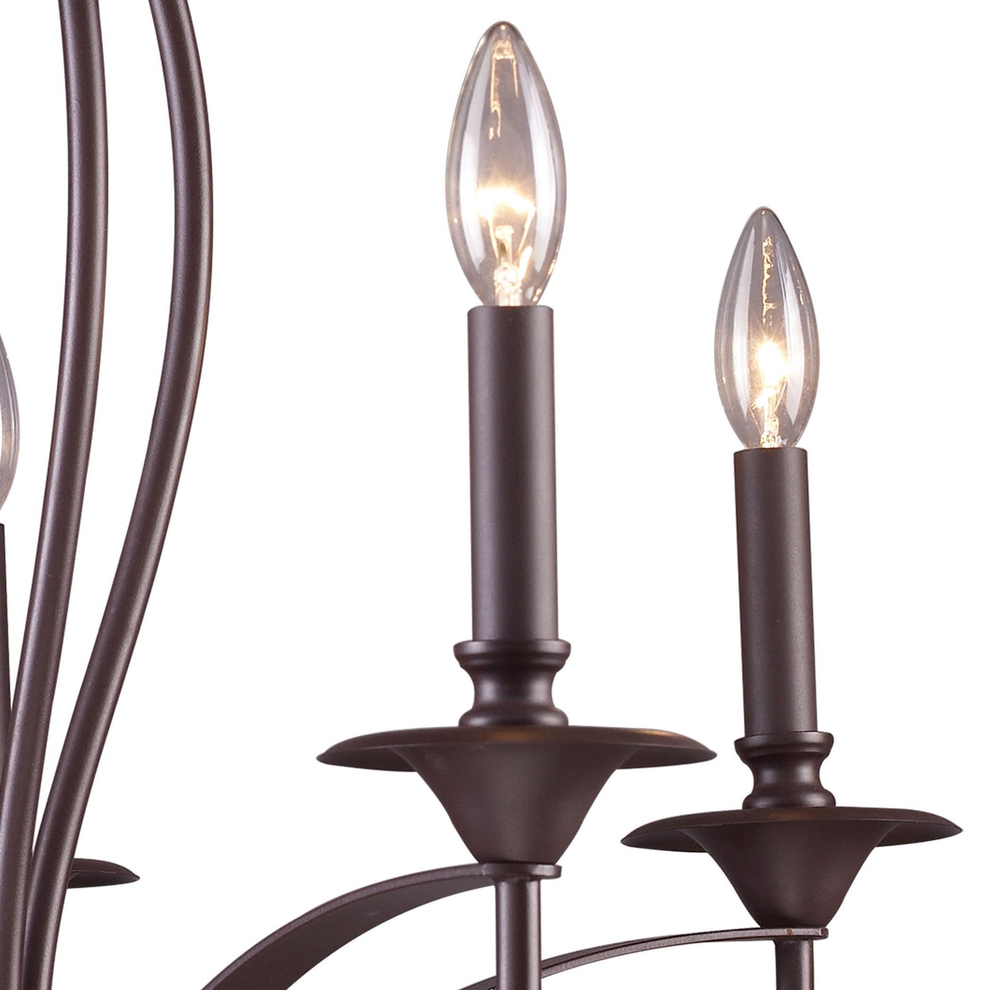 ELK SHOWROOM 61032-5 Medford 26'' Wide 5-Light Chandelier - Oiled Bronze