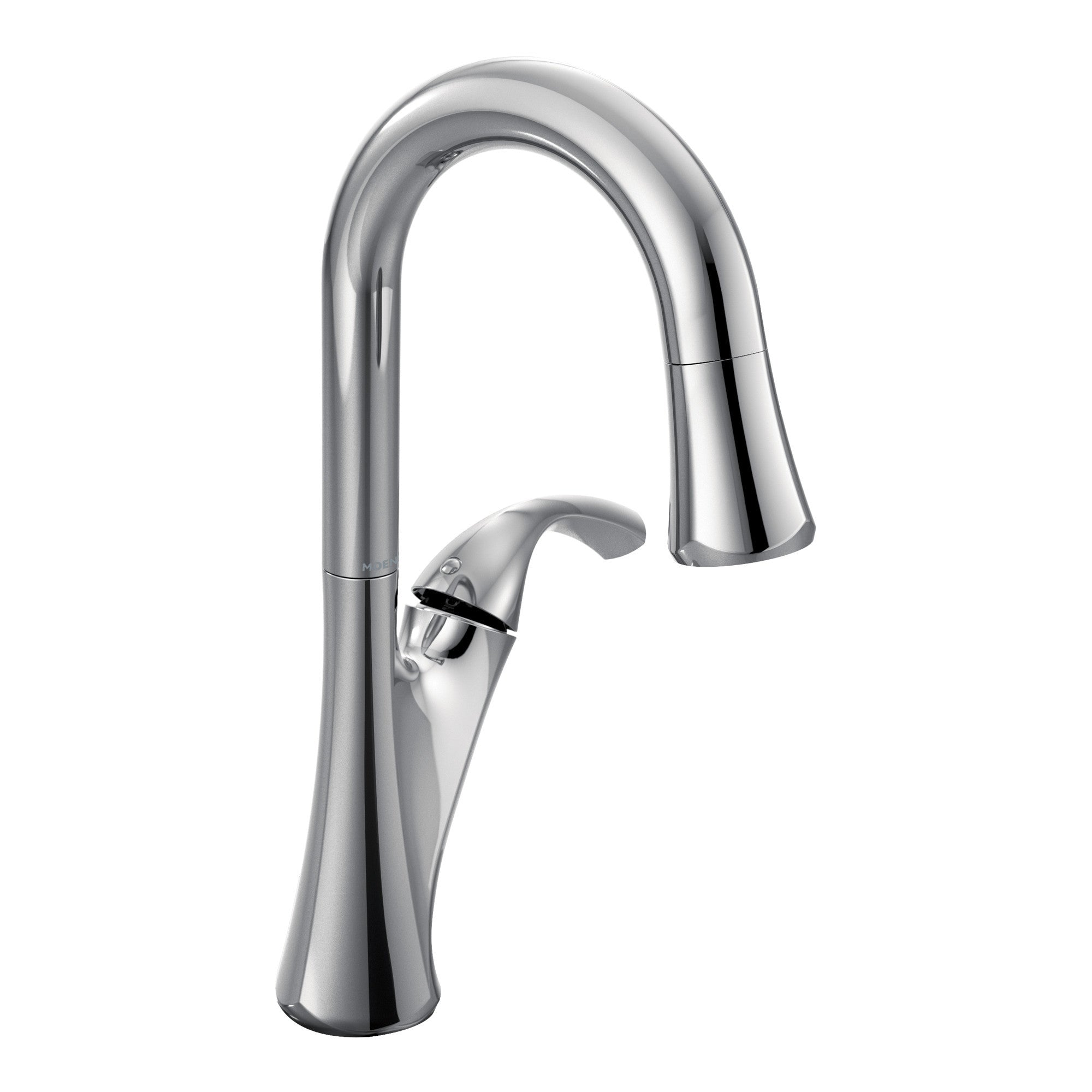 MOEN 6124C Notch One-Handle Pulldown Bar Faucet - Chrome