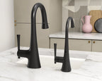 MOEN S5560BL One-Handle High Arc Single Mount Beverage Faucet - Matte Black