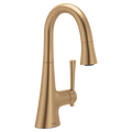 MOEN 6126BZG Kurv One-Handle Pulldown Bar Faucet - Bronzed Gold