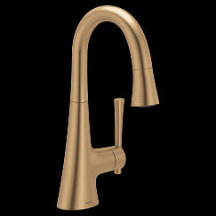 MOEN 6126BZG Kurv Bronzed gold (bzg) one-handle bar faucet