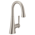 MOEN 6126SRS Kurv One-Handle Pulldown Bar Faucet - Spot Resist Stainless