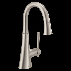 MOEN 6126SRS Kurv  One-Handle Bar Faucet In Spot Resist Stainless