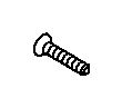 KOHLER Screw, 8-32 X .7/8, Countersunk, K-61336