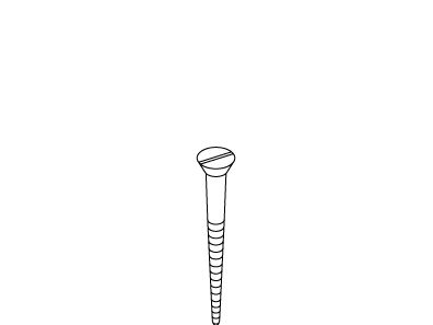 KOHLER Screw, Drywall 8 X 3, K-61409