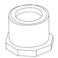KOHLER Reducer, 1" X .75" Pvc, K-61425
