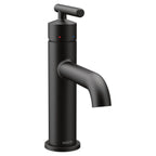 MOEN 6145BL Gibson One-Handle Bathroom Sink Faucet - Matte Black