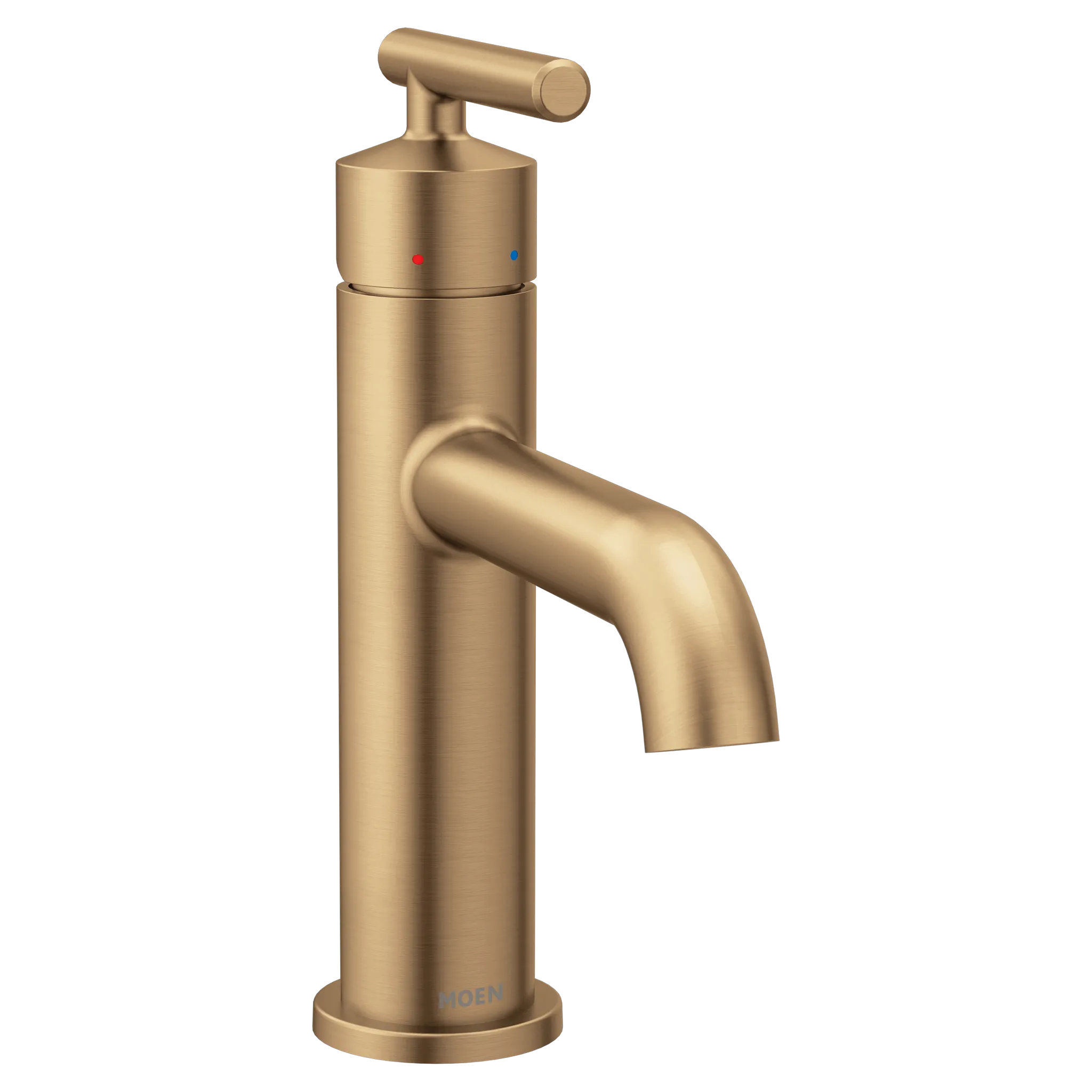 MOEN 6145BZG Gibson One-Handle Bathroom Sink Faucet - Bronzed Gold