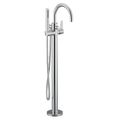 MOEN 615 Cia One-Handle Tub Filler Includes Hand Shower - Chrome