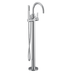 MOEN 615 Cia One-Handle Tub Filler Includes Hand Shower - Chrome
