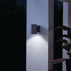 KICHLER 11250BKT30 Cylinder 3000K Led 7" Wall Light Textured Black