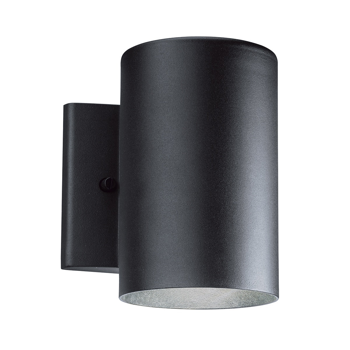 KICHLER 11250BKT30 Cylinder 3000K Led 7" Wall Light Textured Black