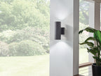 KICHLER 11251BKT30 Cylinder 3000K Led 12" Wall Light Textured Black