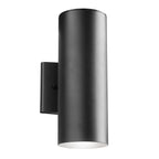 KICHLER 11251BKT30 Cylinder 3000K Led 12" Wall Light Textured Black