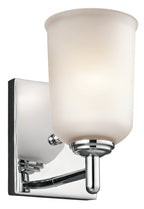 KICHLER 45572CH Shailene 1 Light Wall Sconce Chrome