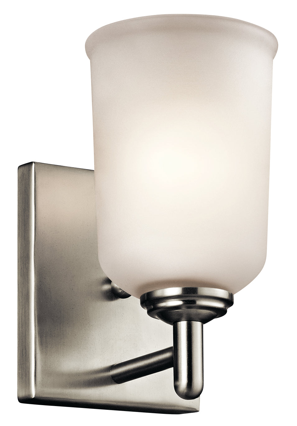 KICHLER 45572NI Shailene 1 Light Wall Sconce Brushed Nickel