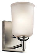 KICHLER 45572NI Shailene 1 Light Wall Sconce Brushed Nickel