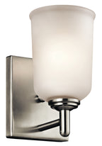 KICHLER 45572NI Shailene 1 Light Wall Sconce Brushed Nickel