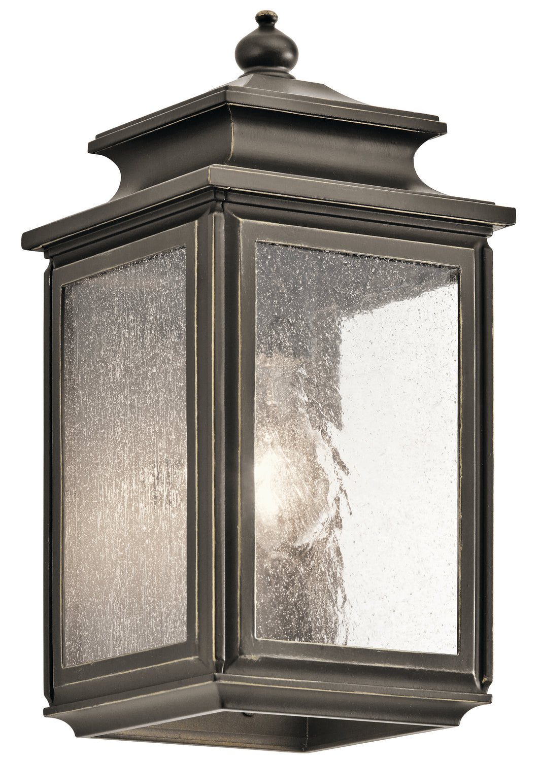KICHLER 49501OZ Wiscombe Park 12.25" 1 Light Wall Light Olde Bronze
