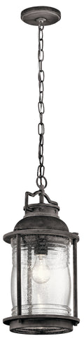 KICHLER 49572WZC Ashland Bay 1 Light Pendant Weathered Zinc