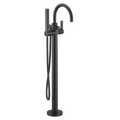 MOEN 615BL Cia Chrome One-Handle Tub Filler Includes Hand Shower - Matte Black