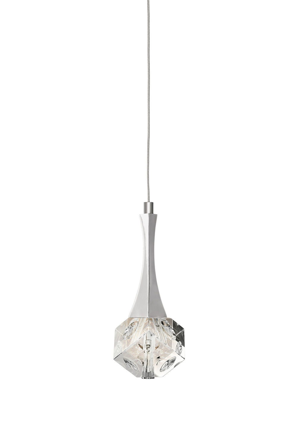 ELAN 83491 Rockne 1 Light Led Mini Pendant Chrome