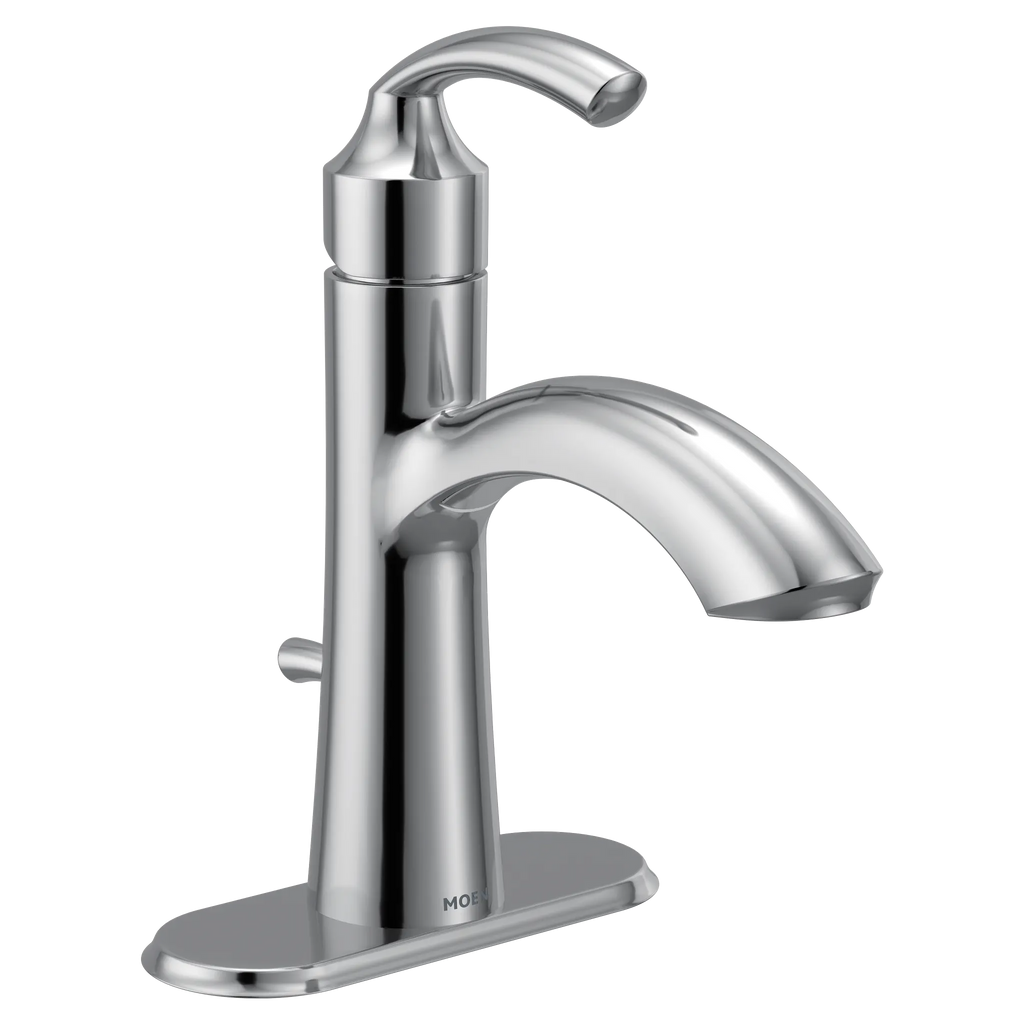 MOEN 6170 Glyde One-Handle Bathroom Sink Faucet - Chrome