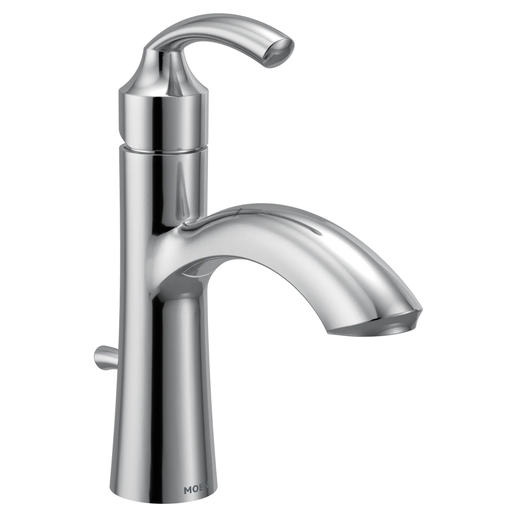 MOEN 6170 Glyde One-Handle Bathroom Sink Faucet - Chrome