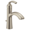 MOEN 6170BN Glyde One-Handle Bathroom Sink Faucet - Brushed Nickel